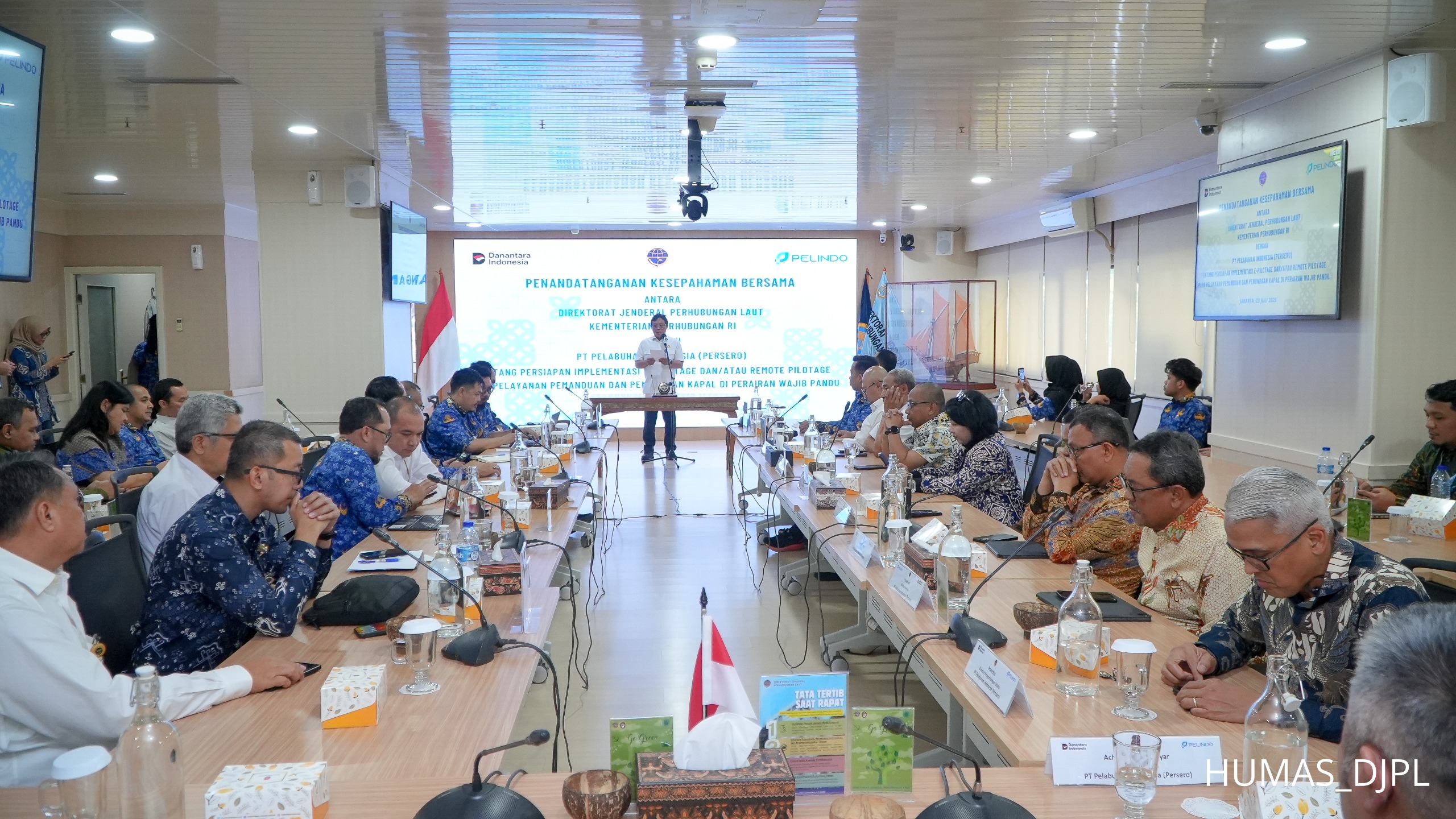 Modernisasi Layanan Kapal, Kemenhub dan Pelindo Siapkan Implemtasi E-Pilotage pada Perairan Wajib Pandu